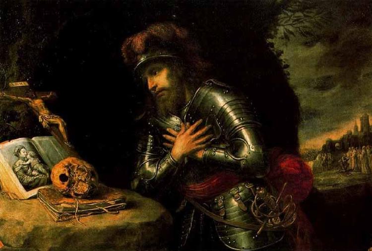 Antonio de Pereda Saint William of Aquitaine Sweden oil painting art